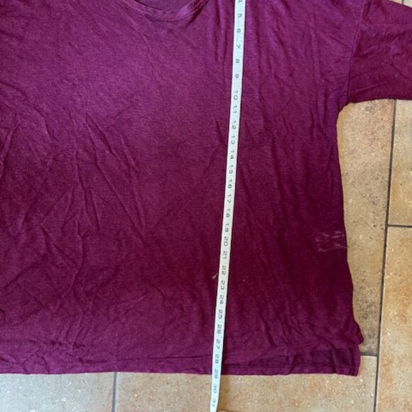 Bobeau 3/4 Sleeve Knit Tee Plus Size 2x - Picture 5 of 9